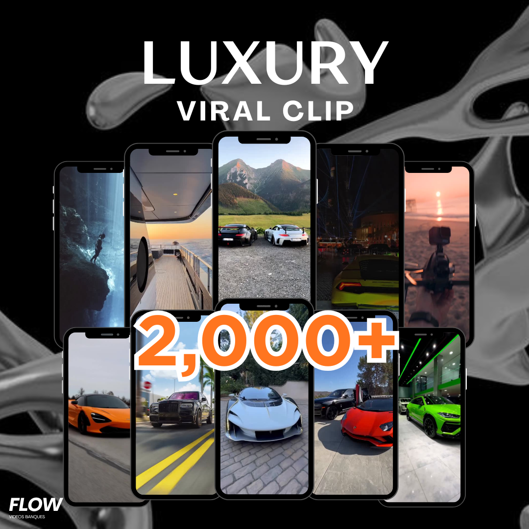 FLOW PRO : 2000+ Assets Vide Aesthetic (Luxe, Gym & Money, Anime)